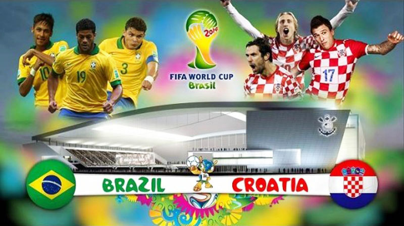 FIFA World Cup opening match: Brazil vs Croatia