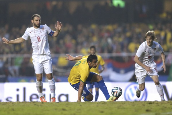 Fred - Brazil striker in the World Cup 2014