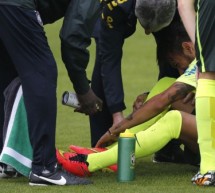 Neymar scared Brazil after almost injuring himself in training