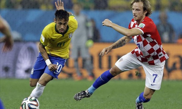 Neymar gives his approval for Rakitic to sign for Barcelona Neymar gives his approval for Rakitic to sign for Barcelona