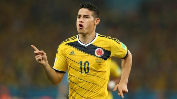 James Rodríguez, Colombia number 10