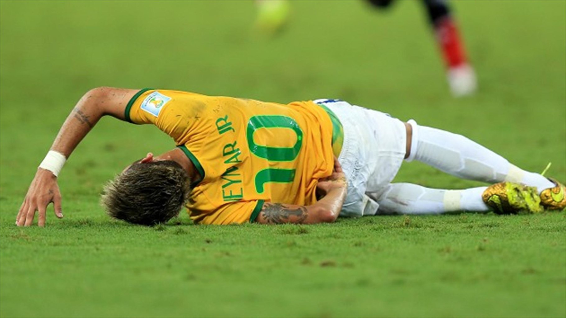 Neymar could have been in a wheelchair after his injury where he got with a knee on his back