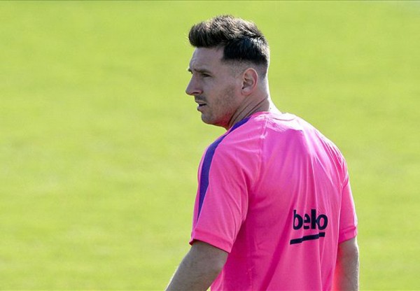 Messi new haircut in 2014