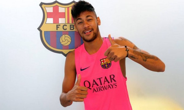 Neymar first pre-season day in Barcelona 2014-2015