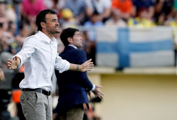 Luis Enrique, Barcelona coach in 2014-2015