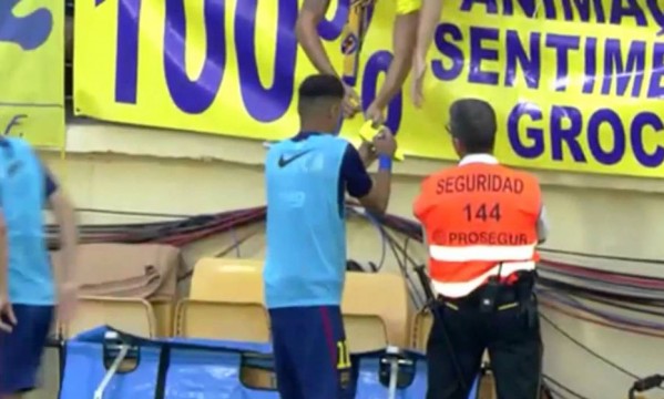 Neymar might have to pay Barcelona a fine, for signing an autograph Neymar might have to pay Barcelona a fine, for signing an autograph