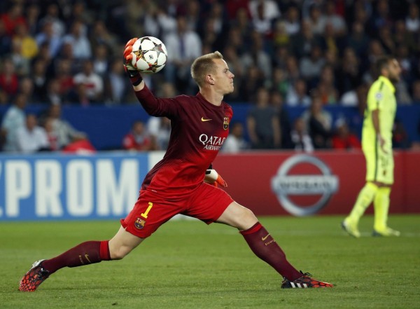 Ter Stegen in Barcelona goal