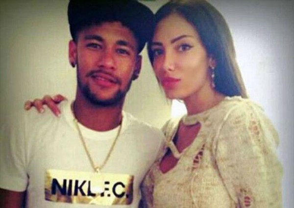 Neymar and his new girlfriend in 2014, Soraja Vucelic