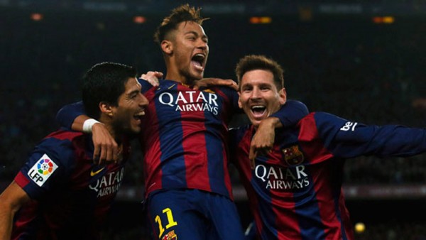 Barcelona MSN, Messi, Suárez and Neymar
