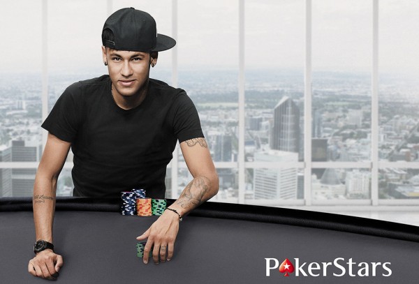 Neymar signs with Pokerstars in 2015