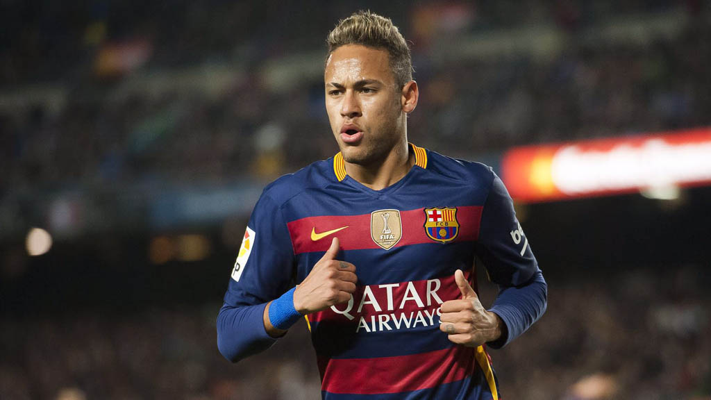 Neymar in FC Barcelona in 2016