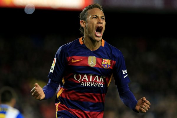 Neymar in FC Barcelona in 2016