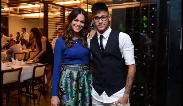 Bruna Marquezine and Neymar together in 2017