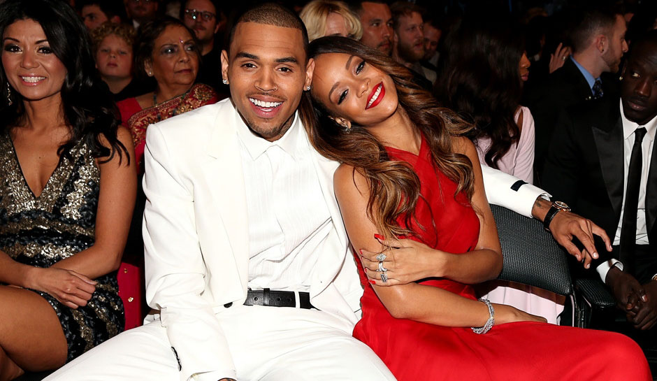 Chris Brown and Rihanna in 2013