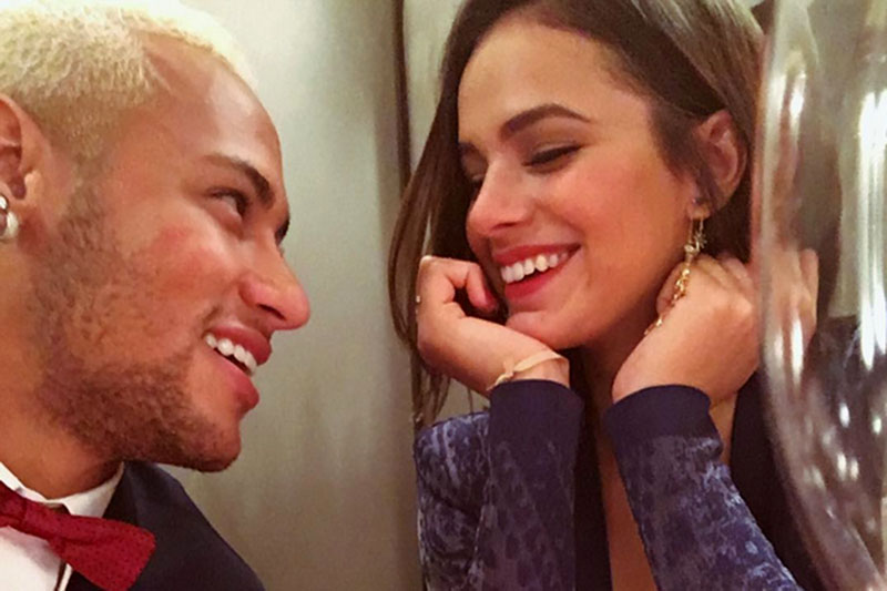 Neymar and Bruna Marquezine