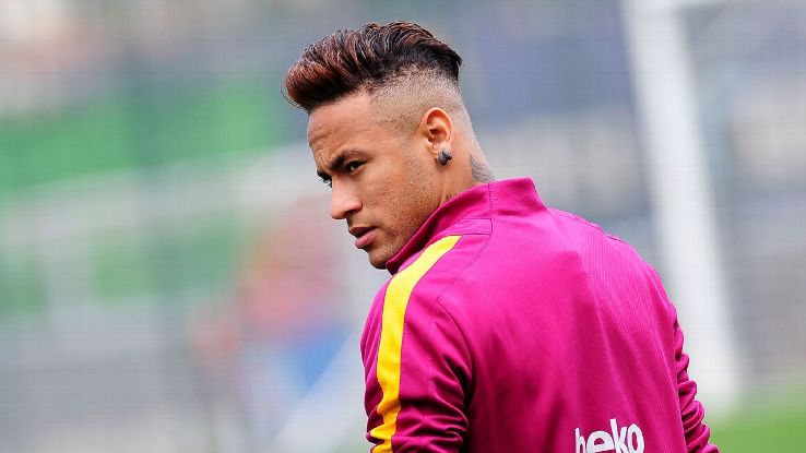 Neymar new haircut