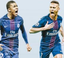 Mbappe joins forces with Neymar at PSG