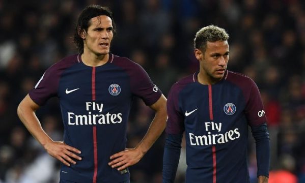 Cavani plays down dispute with Neymar