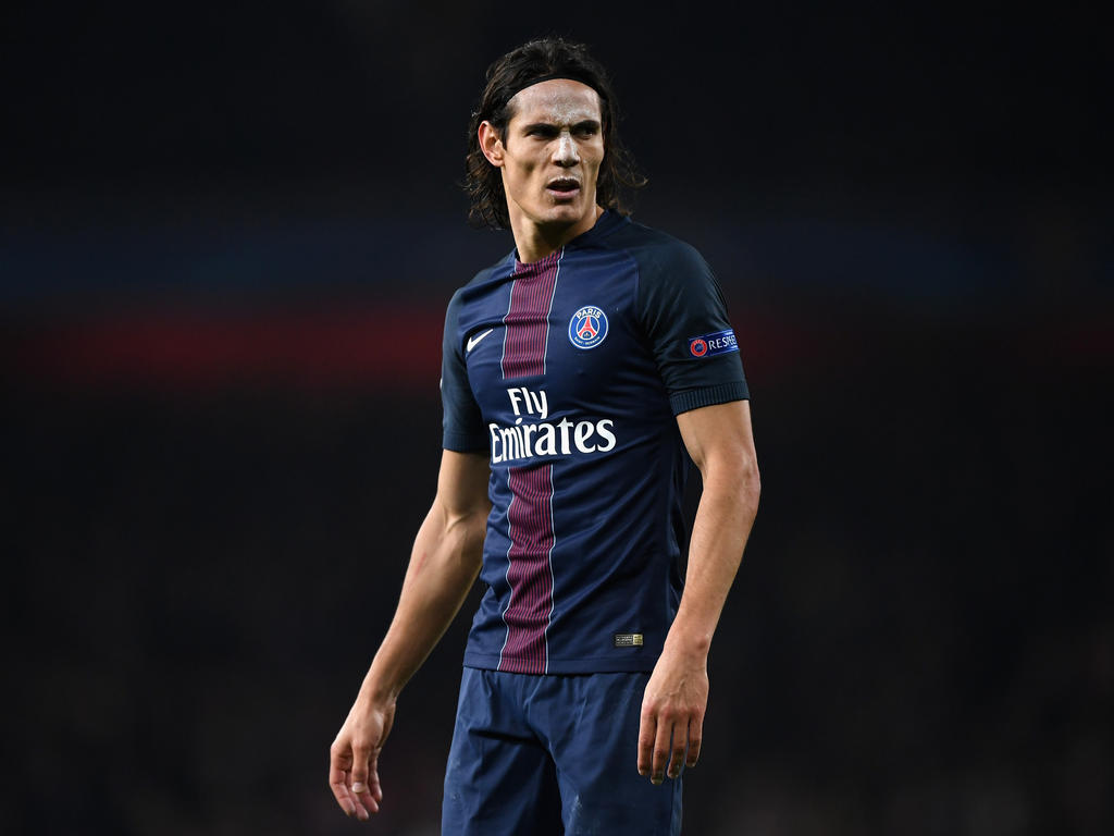 Edison Cavani PSG Striker in 2017