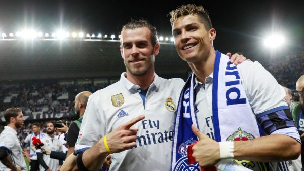 Gareth Bale and Cristiano Ronaldo in Real Madrid