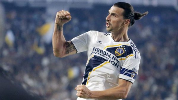 Zlatan in the MLS playing for LA Galaxy