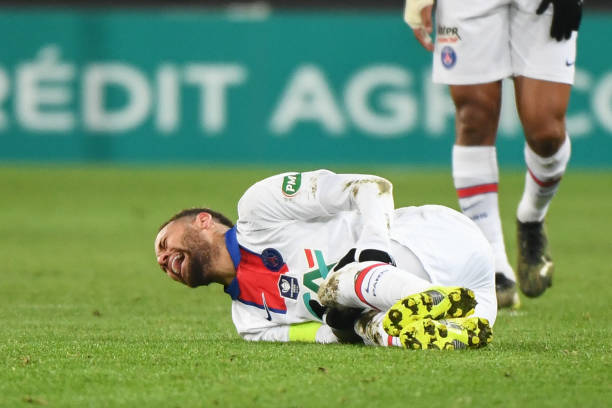 Neymar hamstring injury