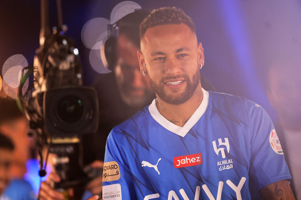 Neymar presented as New Al Hilal signing