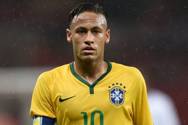 Neymar Brazilian forward number 10