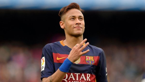 Neymar in his early days at FC Barcelona